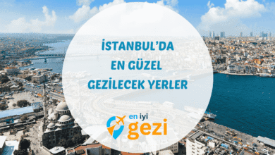 İstanbul Sultanahmet Meydanı'ndan Ayasofya ve çevresinin panoramik görünümü